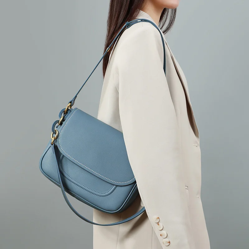 

2021 autumn and winter new armpit bag, minority women's bag, high sense, versatile, fashionable texture, Single Shoulder