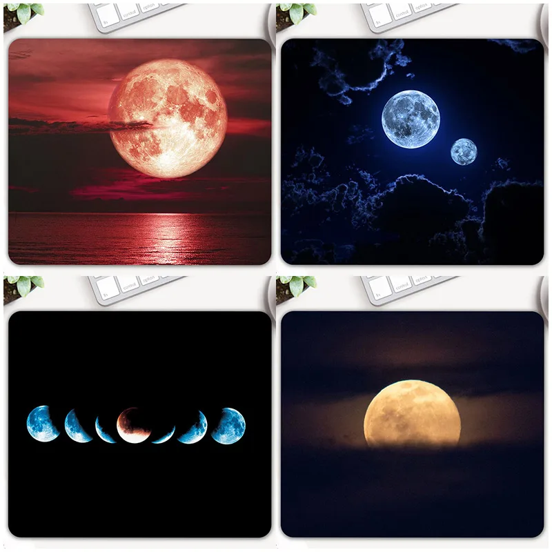 Популярные Вселенная космос планета Луна коврик для мыши Компьютерная игра мышь