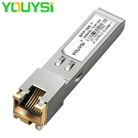 youysi 1000m rj45 sfp module gigabit sfp copper transceiver module compatible for mikrotikcisco ethernet switch