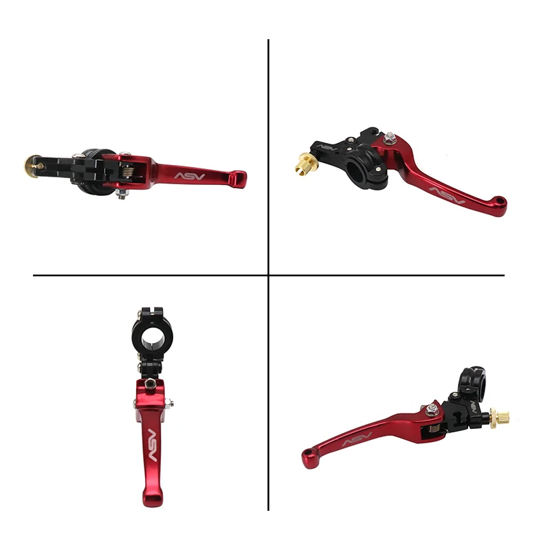 

ALconstar- Universal Alloy Left Handle Clutch Perch Lever 7/8" Bar Motorcycle Dirt Bike For Suzuki Honda CRF150R Dirt Pit Bike