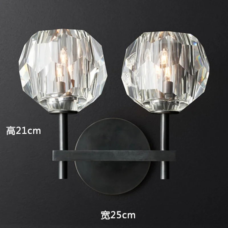 Ретро RH K9 с украшением в виде кристаллов оттенков G9 Бра Американский