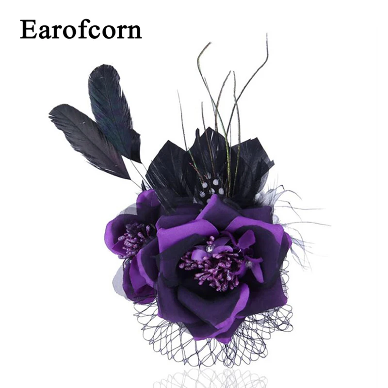 Женская Брошь В Виде Цветка Earofcorn Корейская брошь на заказ аксессуары для гостей |