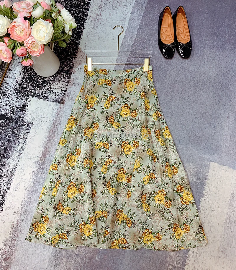 Шелковый цветочный принт комплект из 2 предметов шелковая блузка с длинными