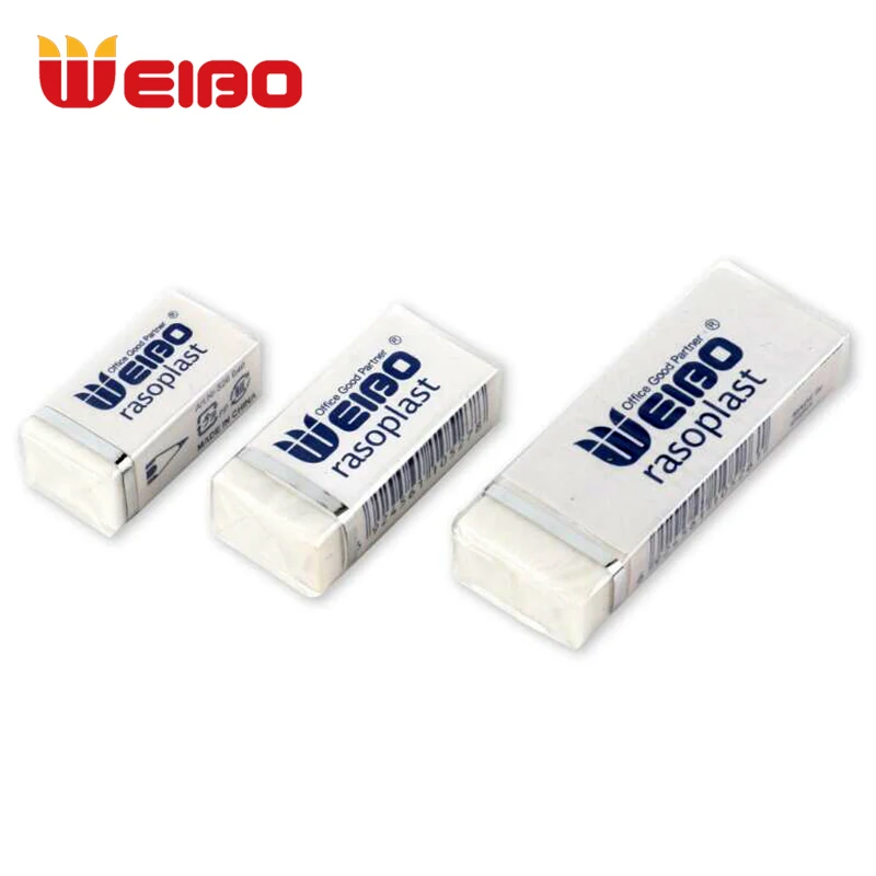 Резиновый ластик WEIBO для школьных канцелярских принадлежностей Прочный гибкий