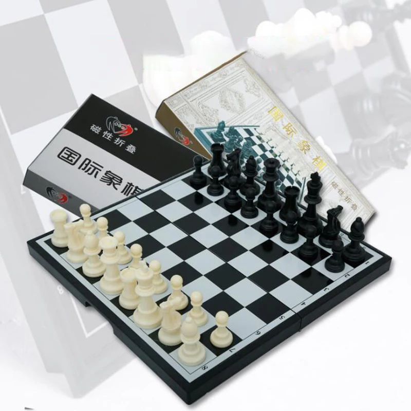 Board Is Magnetic Young Adults Toy Gift Game Chess International Brain Activity Box Entertainment Kill Time | Спорт и развлечения