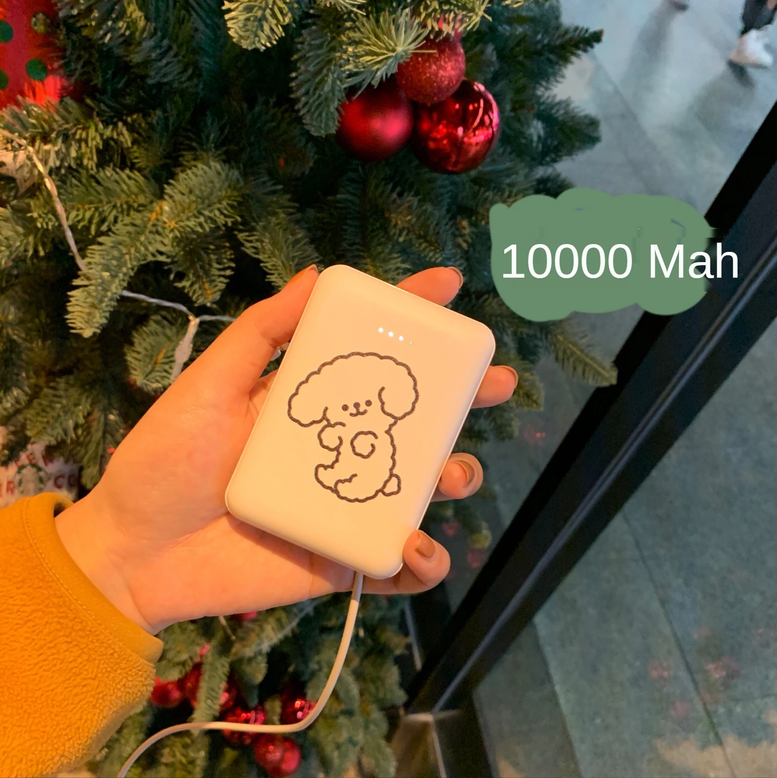 

10000mAh mini power bank portable wireless charging outdoor power bank