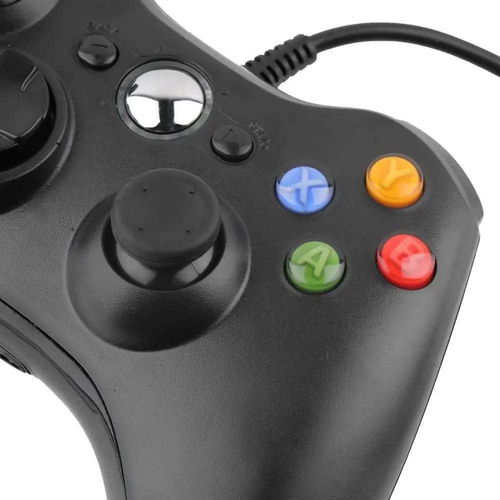 USB проводной геймпад для Xbox 360/тонкий контроллер Windows 7/8/10 Microsoft PC Поддержка паровой