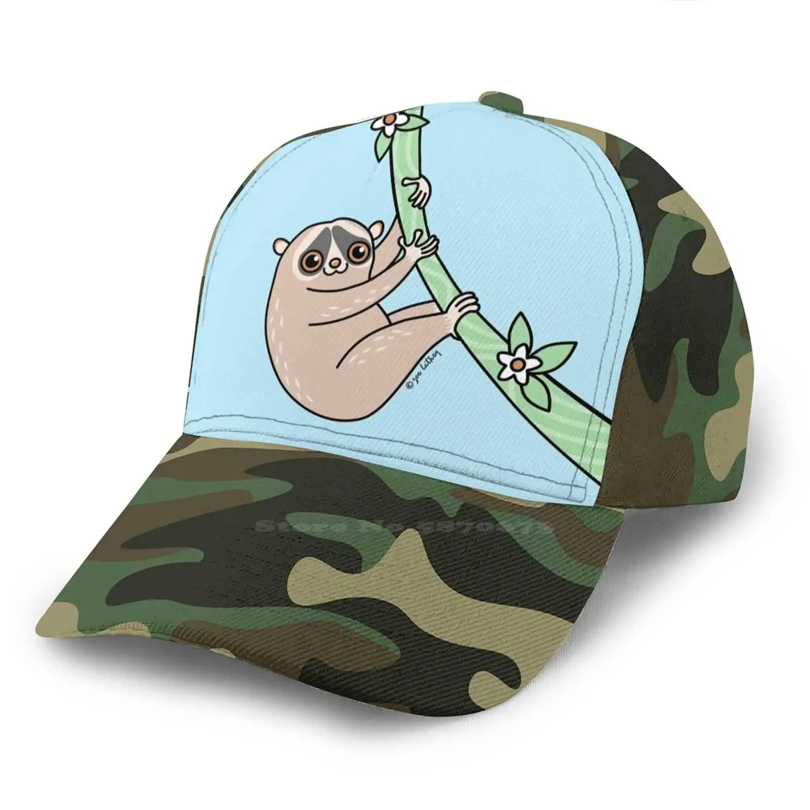 Модная шапка в стиле хип хоп для сладких медленных Лори милые животные из