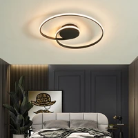 lodooo modern led ceiling lights for living room bedroom black study kitchen led ceiling lamps dimmable indoor lighting fixtures