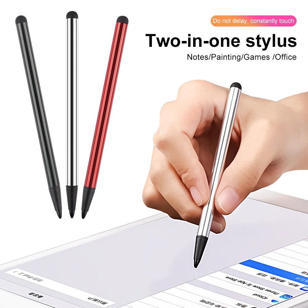 

1pcs Universal Metal Stylus Navigation Cell Phone Strong Compatibility Capacitive Touch Screen Handwriting Pen For Mobile Phone