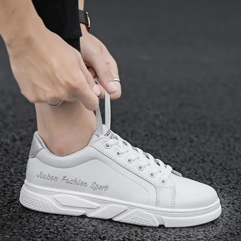 2020 Модная Повседневная Новая Корейская повседневная мужская обувь с низким