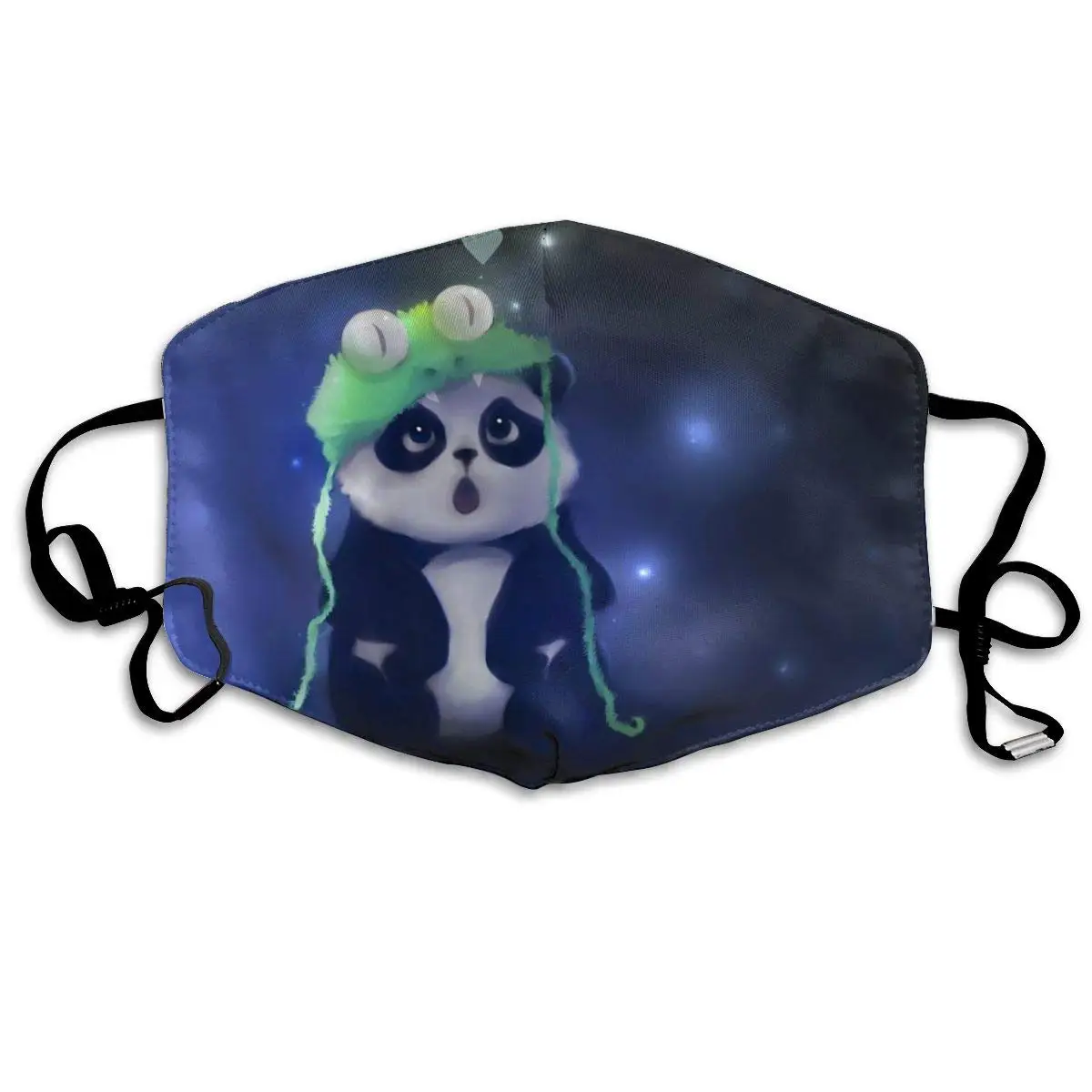 

Cute Anime Baby Pandas Kawaii Animals PaintingMoisture Wicking Face Masks for Adults Cycling Windproof Face Creative Cartoon