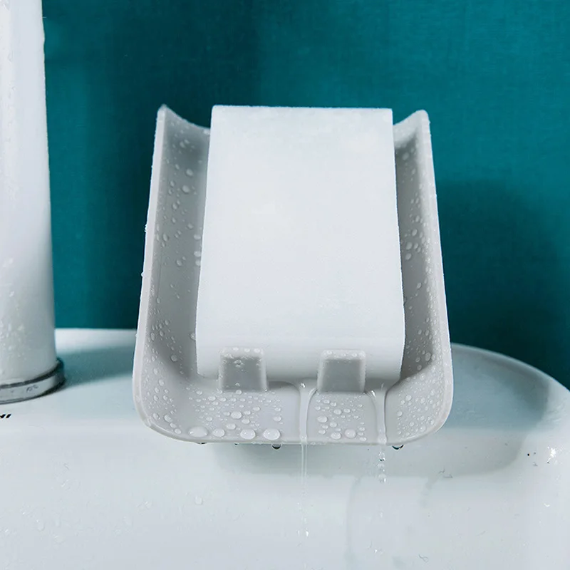 Подставка для мыльницы ванной комнаты держатель душа ванна слива воды корзина
