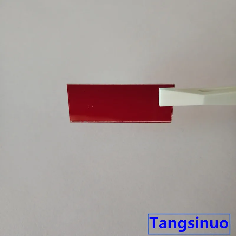 

2PCS 32*12.5*1.0mm 640nm Longpass Filter Glass for Hair Removal
