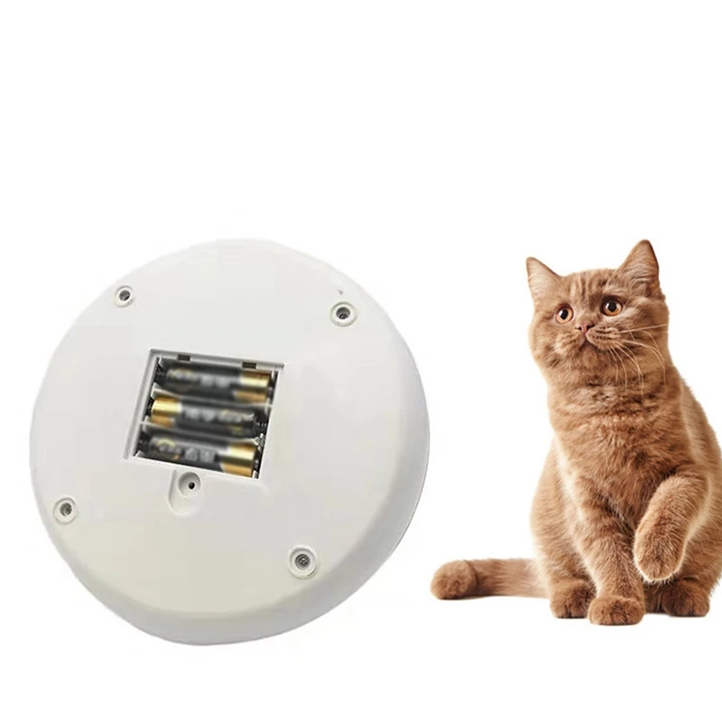 

Pet Cat Electric Turntable Toy Interactive Puzzle Game Play Feather Toys Cat Kitten Training Playthings Pet Supplies ABS