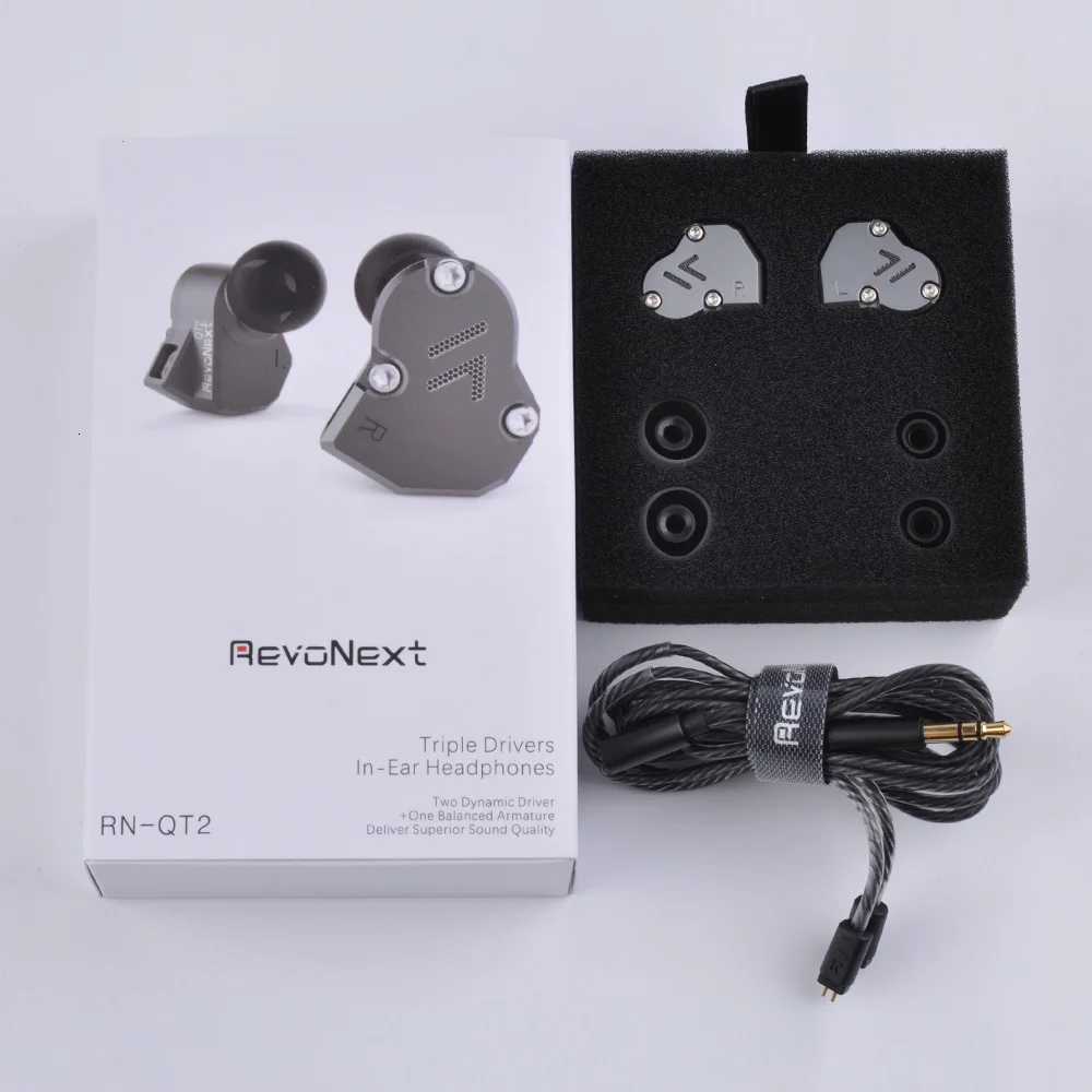 Новейшие наушники-вкладыши с технологией novonext QT2 2DD+ 1BA, HIFI Bass Monito, спортивные наушники для бега, наушники-вкладыши QT3 QT5