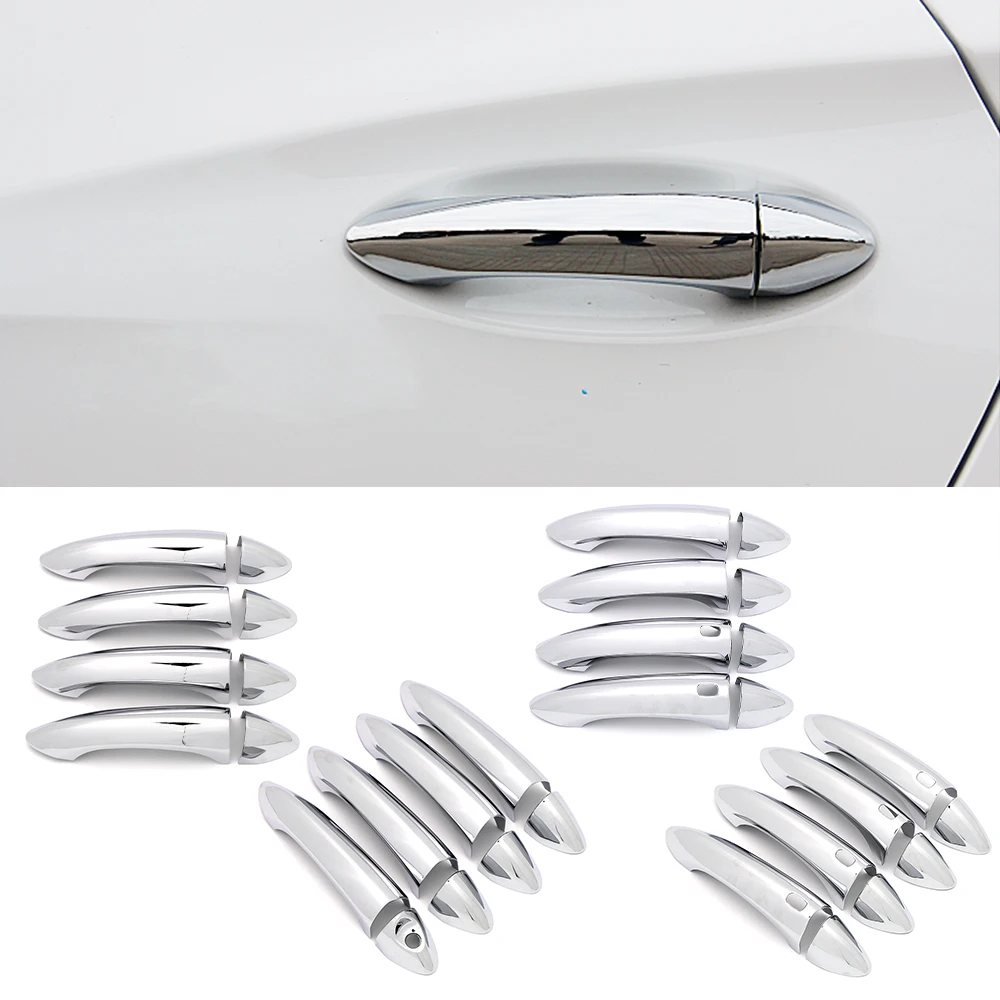 

For Chevrolet Cruze Bolt EV 2016-2020 Car Exterior Modify Chrome Side Door Handle Cover Decoration Trim Protection Sticker