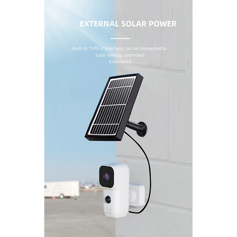 

1 Pcs 1080P HD Outdoor Indoor Wireless Home Security Camera & 1 Pcs S8 Smart Watch Bluetooth Bracelet