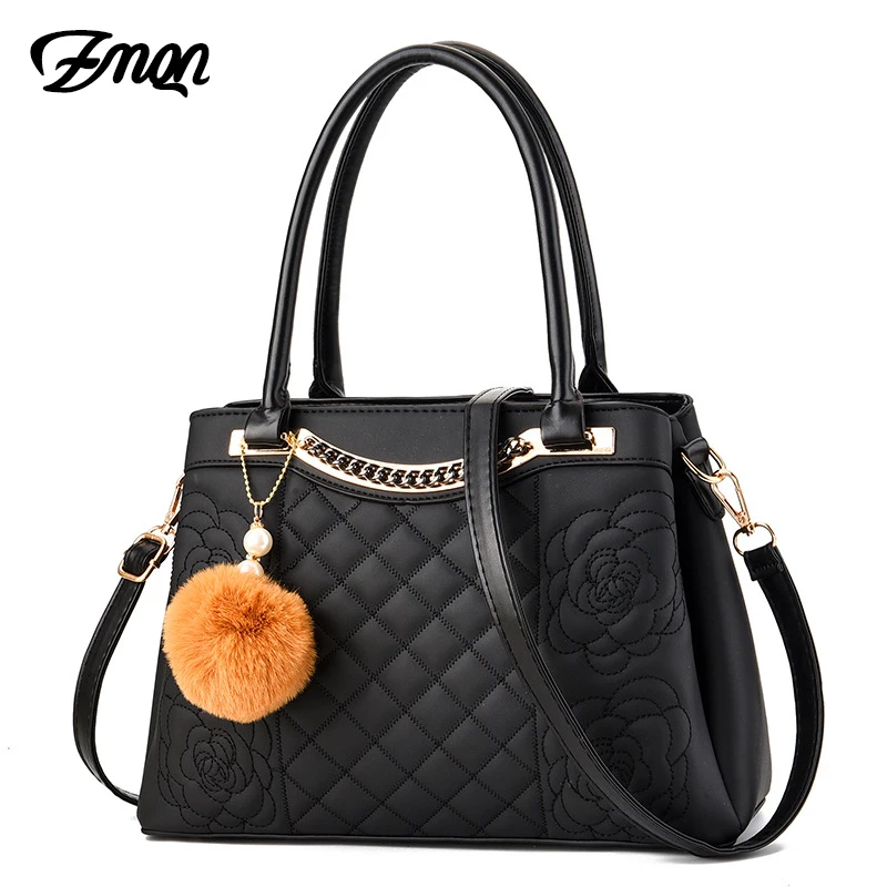 ZMQN дамские сумочки однотонные черные женские сумки через плечо Сумки из