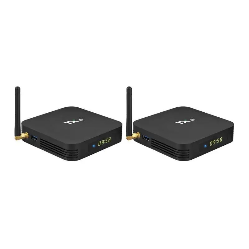 ТВ приставка TX6 Allwinner H6 на Android 9 0 четырехъядерный процессор 2 ГБ + 16 4 ГГц RJ45 Ethernet