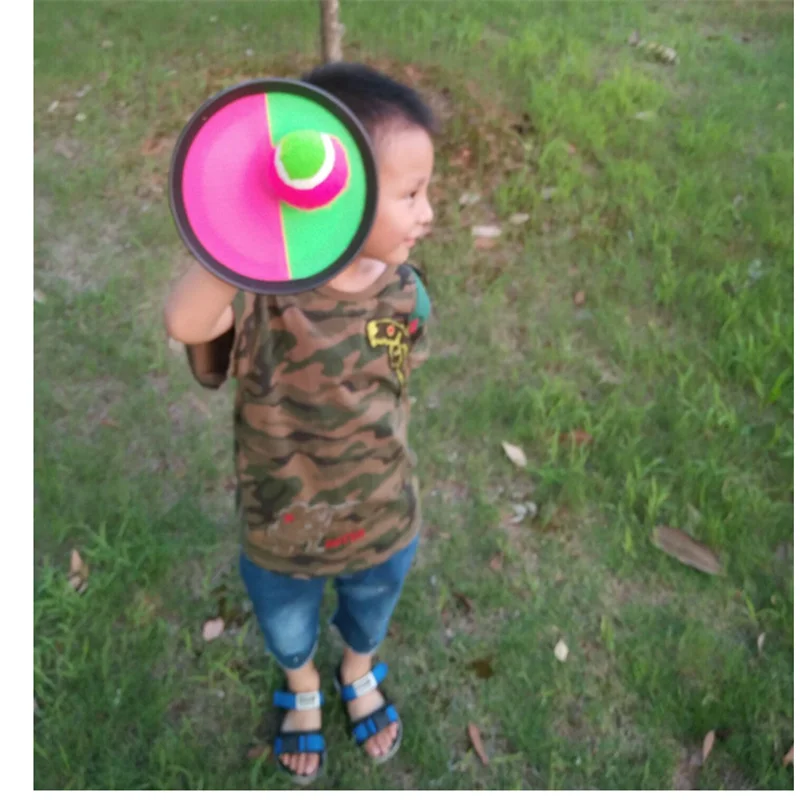 1 комплект присоска липкий мяч игрушка Спорт на открытом воздухе игра поймайл