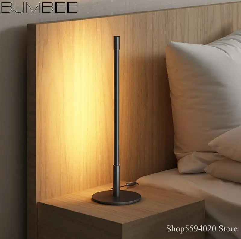 Минималистичная креативная настольная лампа в скандинавском стиле прикроватное