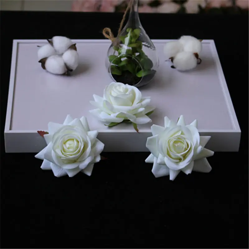 Изготовленный На Заказ искусственный Шелковый цветок с розами розовый