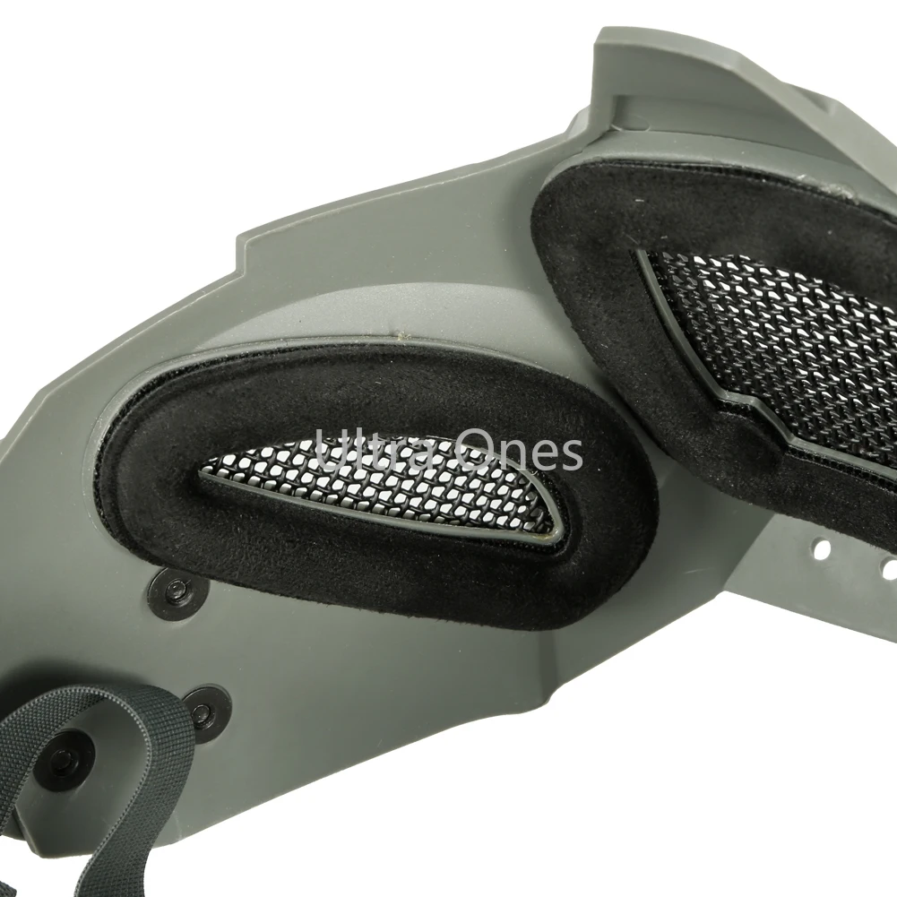 Тактильный Маска Пейнтбол страйкбол половина уход за кожей лица съемки Военная