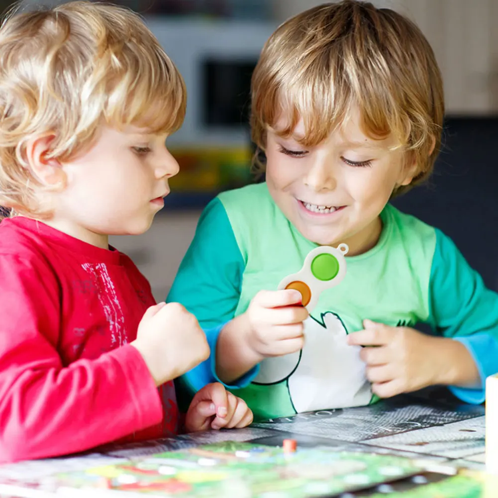 

Stress Relief Hand Toy Fidget Simple Dimple Stress For Kids Adults Desk Decompression Toys Green Stress Relief Hand Toy