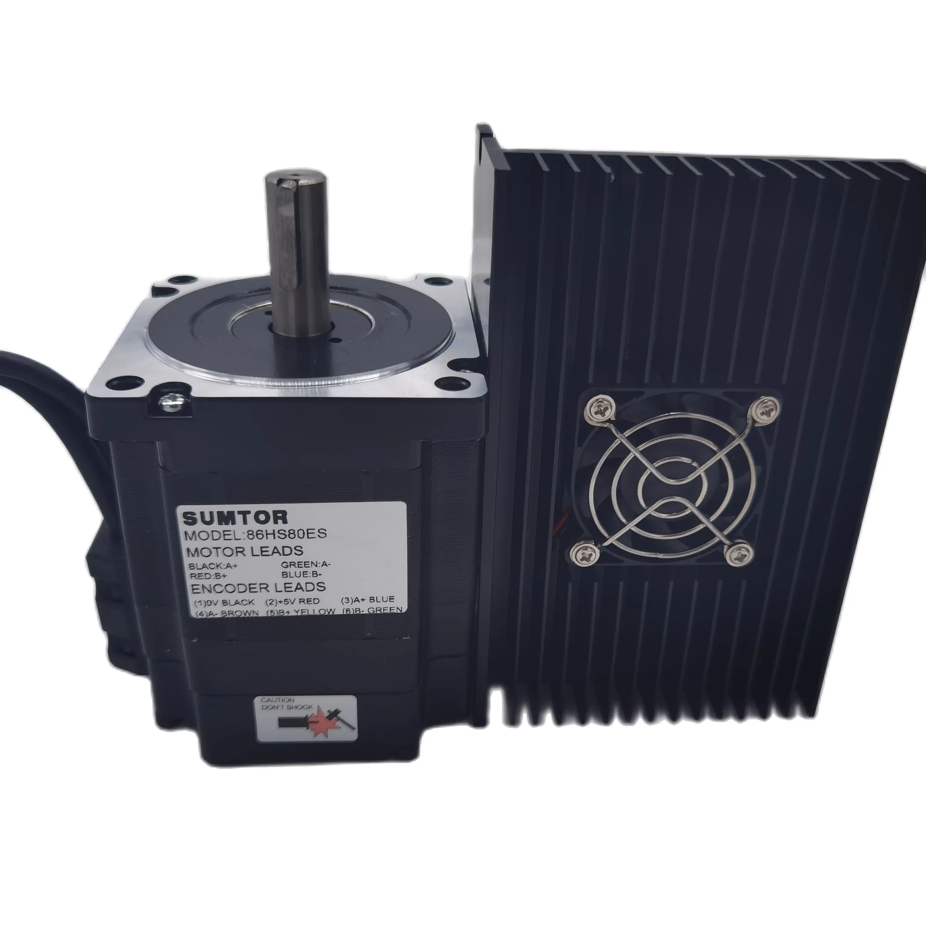 

nema34 closed loop with encoder 80mm motor body length 4.5N.m holding torque