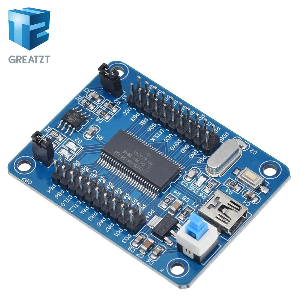 USB-материнская плата EZ-USB FX2LP CY7C68013A макетная логический анализатор с