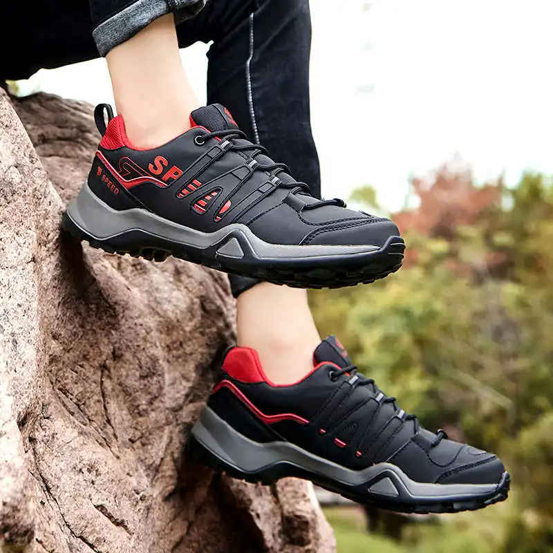 

37-47 мужские кроссовки обувь резиновые износостойкие кроссовки спортивная мужская брендовая Молодежная обувь для бега мужские спортивные б...