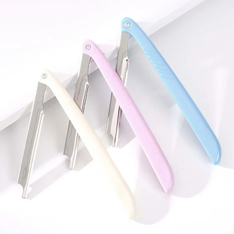 

1Pcs Vrouwen Facial Gezicht Trimmers Messen Scheerapparaat Mes Eye Brow Vormgeven Haar Remover Tool Make-Up Beauty gereedschap