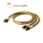 1 пара, HI-Fi RCA кабель, HI-Fi аудиокарта Hexlink Golden 5-C с разъемом RCA из углеродного волокна, аудиокабель