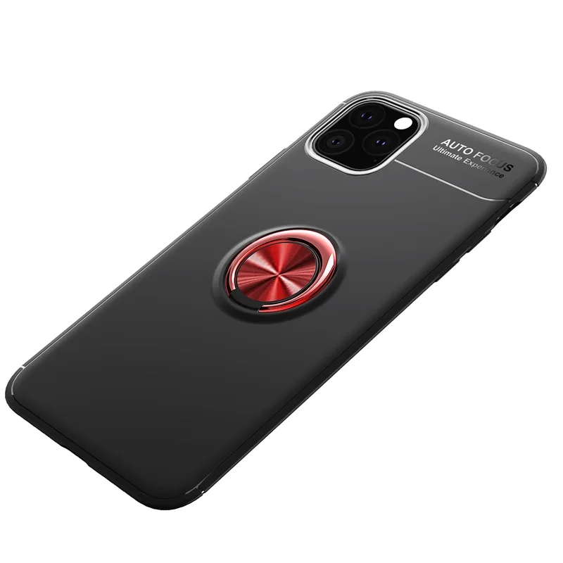 Чехол для iPhone X, роскошная Прозрачная мягкая силиконовая защита из ТПУ, кольцо для iPhone 11 Pro Max, чехол XR XS 6 6S 7 8 Plus, чехол
