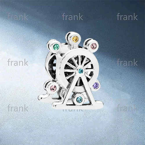 

797199NLCMX-1 Ferris Wheel Charm, Multi-Colored Crystal