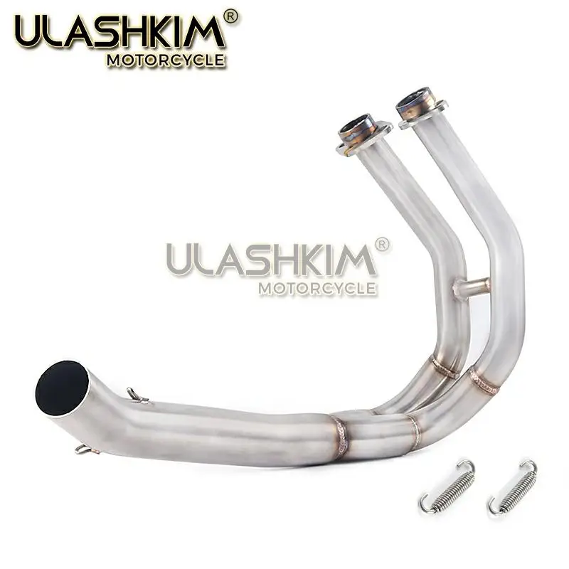 ER 6N мотоцикл полная система глушитель средней связи трубы слипоны для kawasaki ER6N ER6F