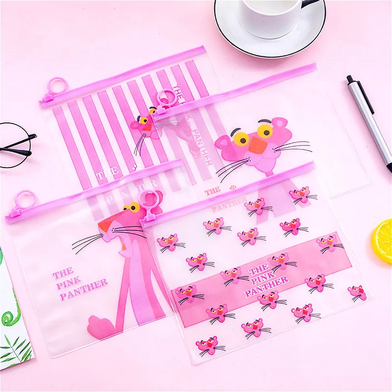 1 шт. прозрачный кавайный чехол для карандаша с изображением кактуса единорога