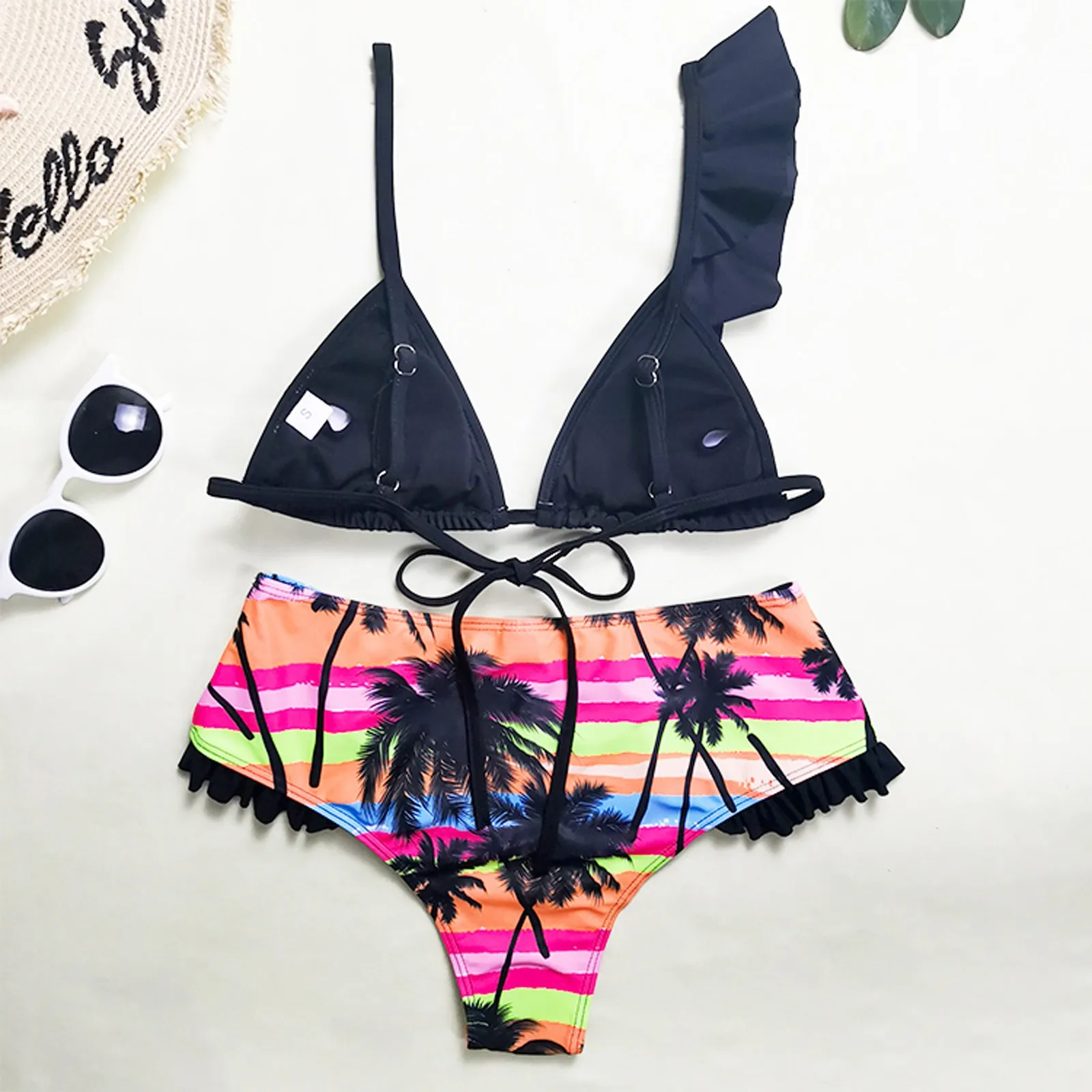 Для женщин купальный костюм сексуальные купальники бикини Горячая Распродажа