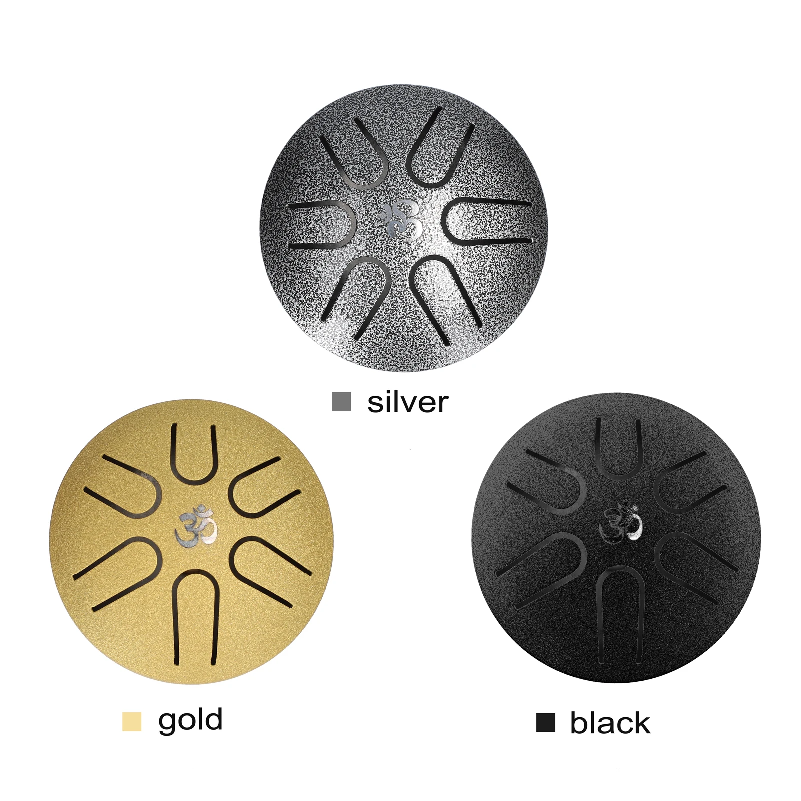 3-дюймовый 6-тоновый стальной барабан с язычком ручной барабаном Ударные