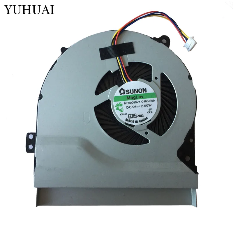 Процессорный кулер для ASUS X550 X550VC X450 X450CA X450V A450C K552V A550V ноутбук процессор вентилятор охлаждения MF75070V1-C090-S9A
