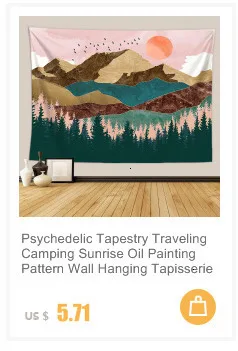 Психоделический гобелен музыкальная нота макраме Мандала Tapisserie Murale Tenture Boho Декор Манта Мандала бросок йога коврик