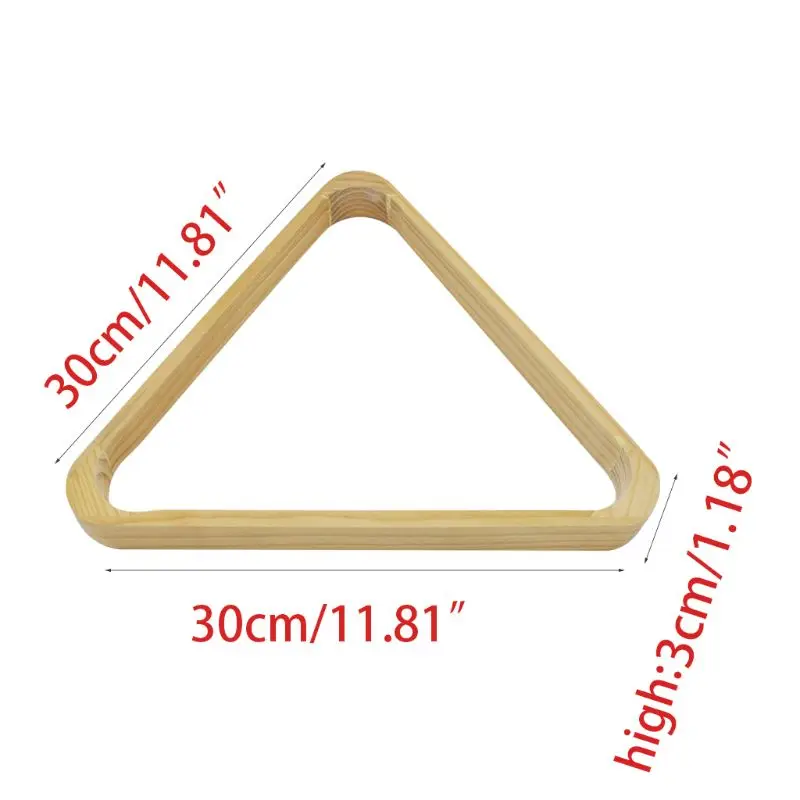 Деревянные Треугольники Форма Американский бильярда организовать прочные