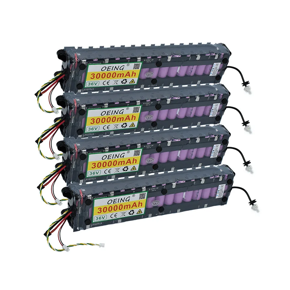 

100% Original 36V 30Ah battery ForXiaomi M356 M356 Pro Special battery pack 36V battery 30000mAh Riding 60km + Press fit tool