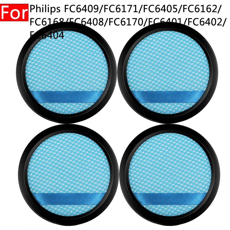 

For Philips FC6409 FC6171 FC6405 FC6162 FC6168 FC6408 FC6170 FC6401 FC6402 FC6404 Accessories Hepa Filter Robot Vacuum Cleaner