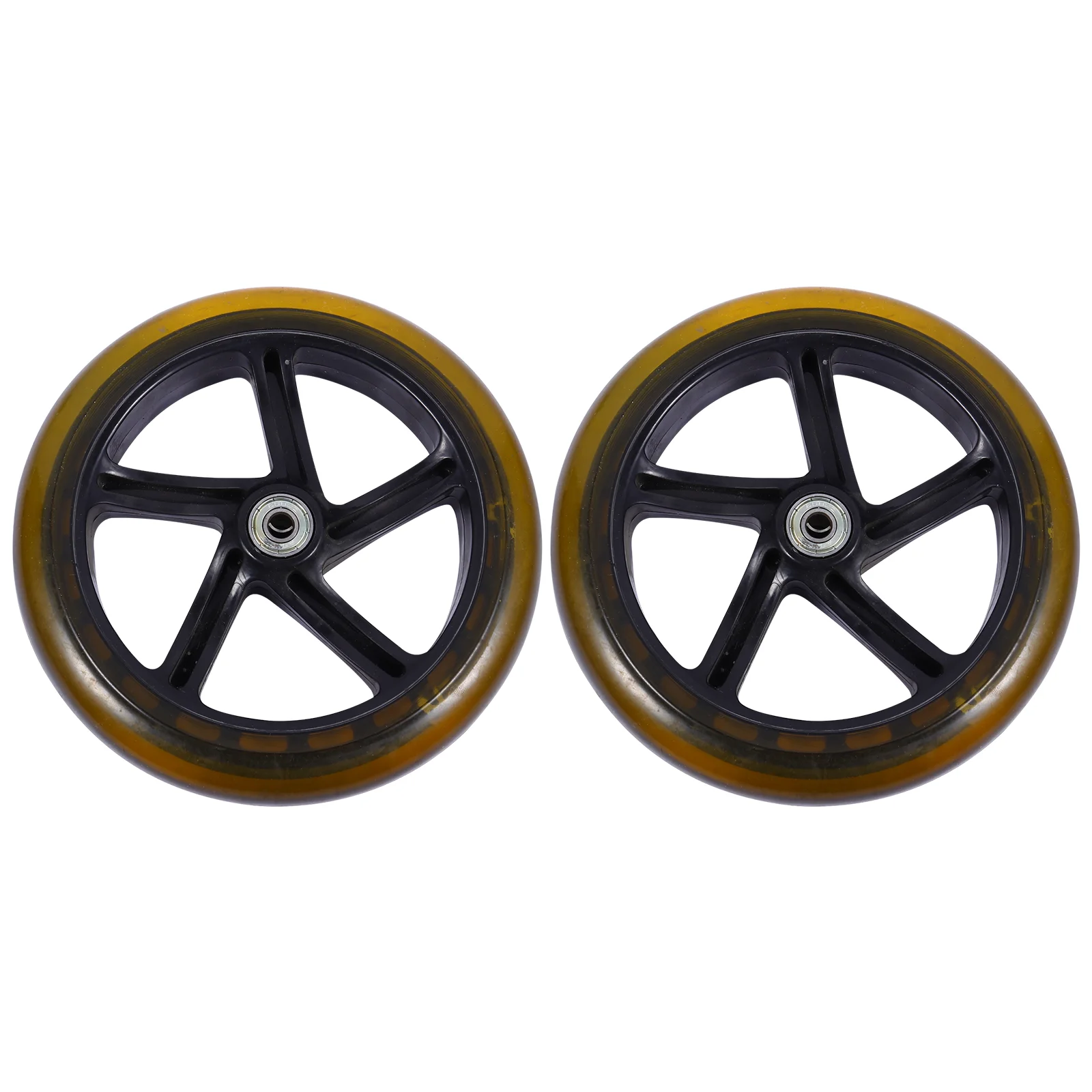 

2pcs Stunt Scooter Wheels High Elastic Wear-resistant PU Bearing Wheels