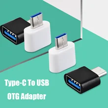 Type C To USB Adapter OTG Converter For Huawei Xiaomi Samsung Android Mobile Phones Mini Type-C USB-C TO USB2.0 Data Connectors