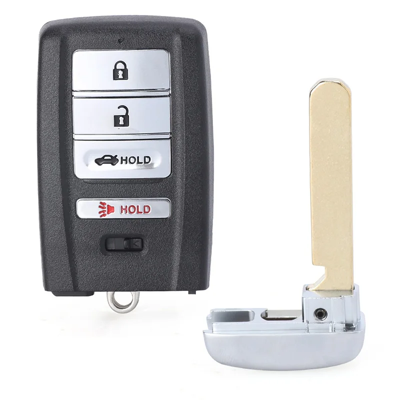 Смарт-ключ KEYECU с 4 кнопками FSK 315 МГц PCF7953X HITAG 3 47 чип-FOB для Acura MDX RDX ILX TLX 2014-2019 FCC: KR5V1X |