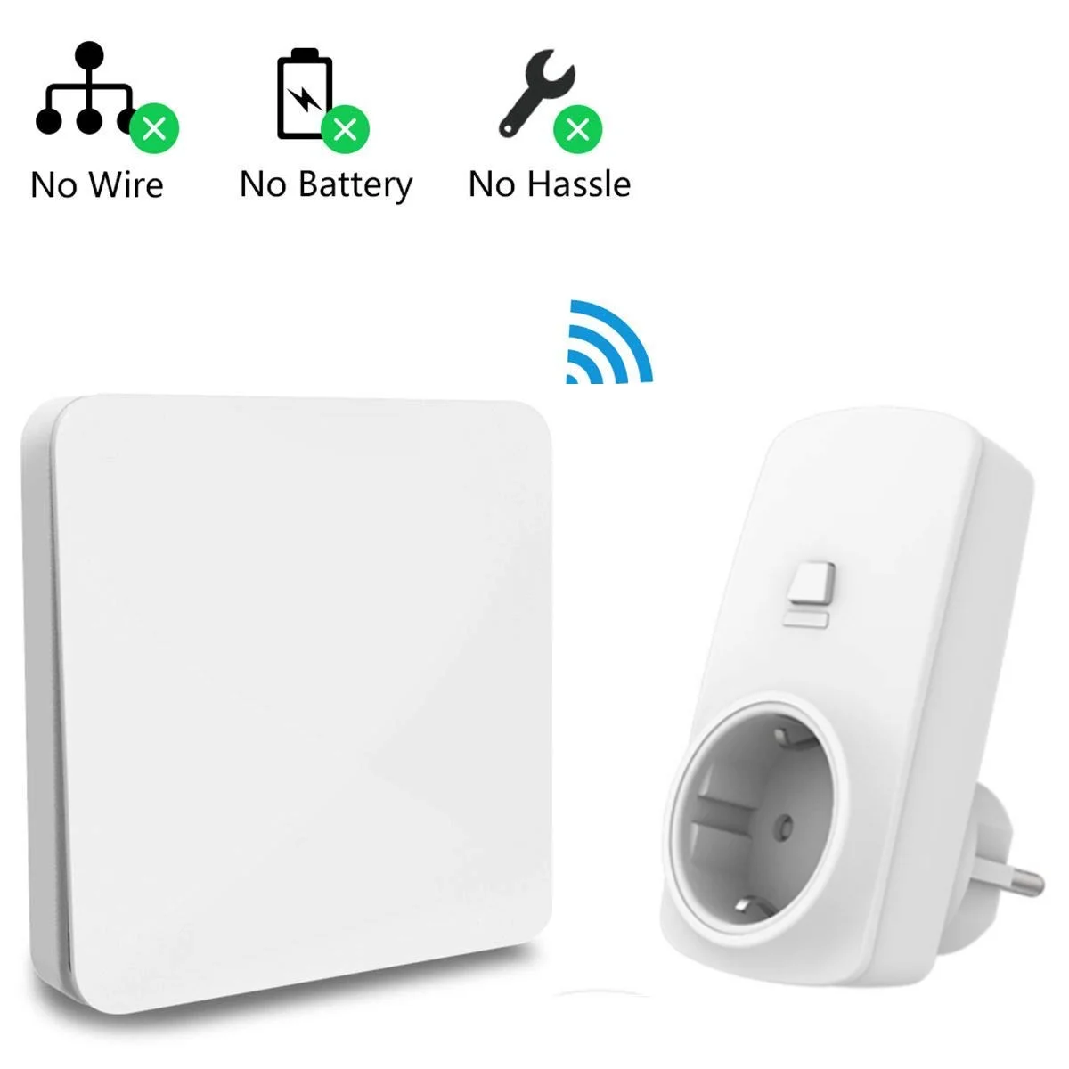 Беспроводная розетка с дистанционным управлением штепсельная вилка 16А