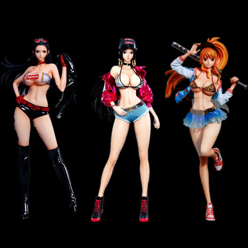 

One Piece GK 4 Heroines, Nami, Robin и другие украшения Luffy Women's Doll, любимая игрушка 32 см